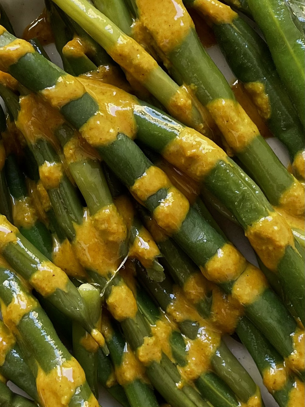 green beans w turmeric dressing 5